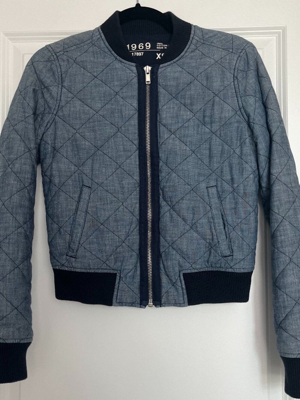 Gap Quilted Bomber Jacket